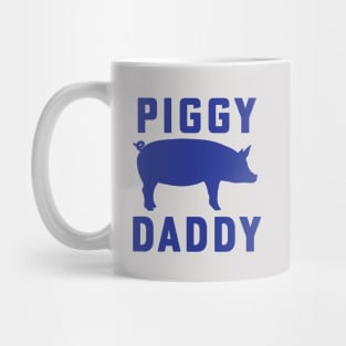 Pig Dad Piggy Daddy Pig Silhouette Pig Meme Mug